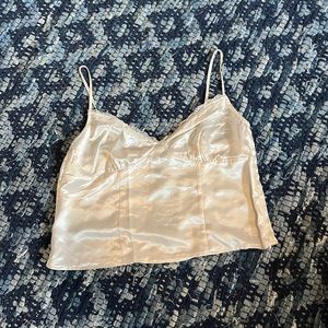 silk tank top